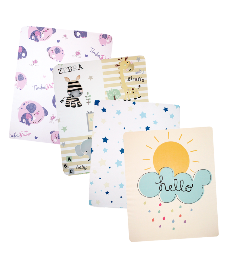 Pelenkázó lap 70 x 66 cm Elefánt