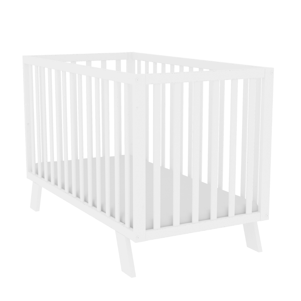 60x120-as Járókává alakítható kiságy Fehér